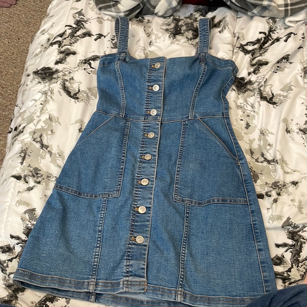 Divided Jean Dress